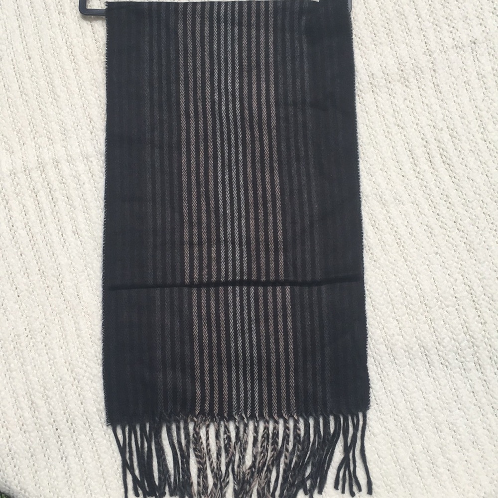 Men’s Striped Scarf, NWT